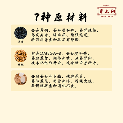 核桃五黑粉 250g